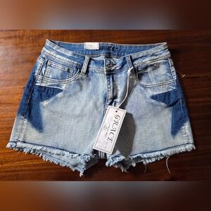 Grace Women's Blue Denim Shorts